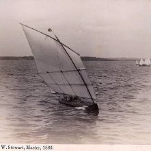 1417. English "Pearl" W. Stewart, Master, 1886