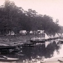 A.C.A. Camp, Bow and Arrow Point, 1887