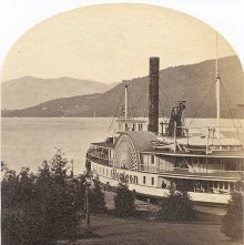 1772. Northeast from Fort William Henry, Lake George