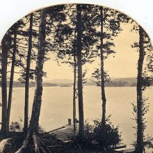 2413. West from Bennett House, Raquette Lake