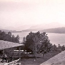 457. Mirror and Placid Lakes from Allen House