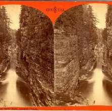 Down the River from Table Rock, Ausable Chasm