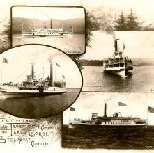 Fleet of the Champlain Transportation Company and Lake George Steamboat Company