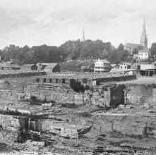 Glens Falls, Stone Quarry, below Bridge.