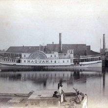Steamers Maquam and Vermont