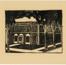 Glens Falls Library Print