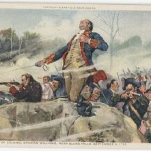 Death of Colonel Ephriam Williams, Near Glens Falls, September 8, 1755