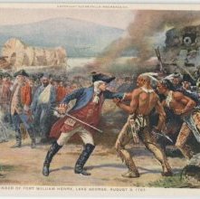 Surrender of Fort William Henry, Lake George, August 9, 1757
