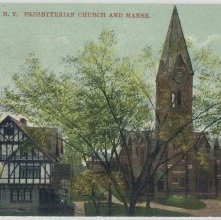 Glens Falls NY Presbyterian Church and Manse
