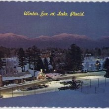 Winter Eve at Lake Placid