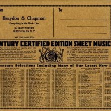 Braydon and Chapman Advertisement