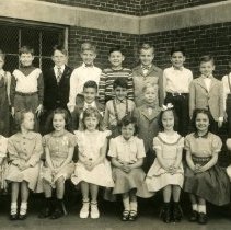 Ellen H. Richards School Second Grade class photo 1952-1953