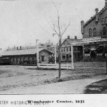 Center railroad station 1851