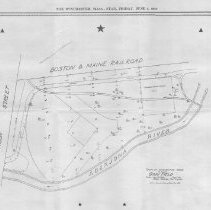 Plan of Ginn Field, Winchester, Massachusetts, 1938