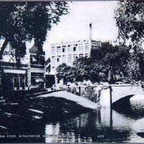 Aberjona River at Main Street Bridge
