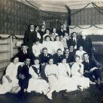 Hallowe'en Party held at Wheatley's October 30, 1915
