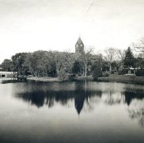 Mill Pond and Town Hall
