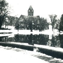 Mill Pond and Town Hall