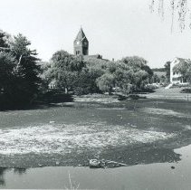 Mill Pond and Town Hall