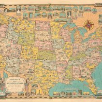 Chase Map of Amierca the Wonderland