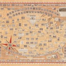 Chase Map Stamps of America