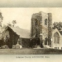 Unitarian Church Postcard