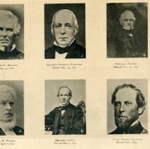 Deceased deacons of the First Congregational Church
