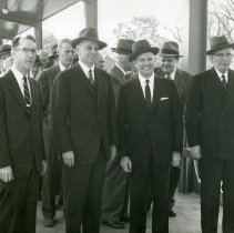 Railroad overpass dedication