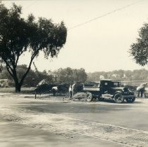 Lake Street Park under Construction