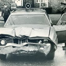 Winchester Police Robert Baird at Stoneham Accident Scene