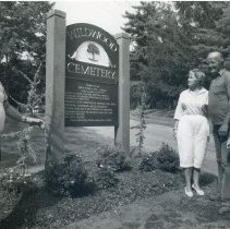 New Information Center at Wildwood Cemetery