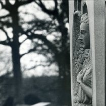 Stone Angel at Wildwood Cemetery