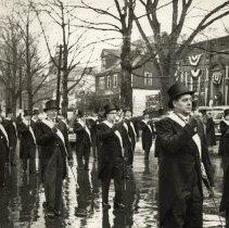 Knights of Columbus Marching in the Centennial Parade