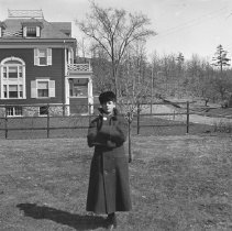 Unidentified Boy in front of 6 Cliff Street