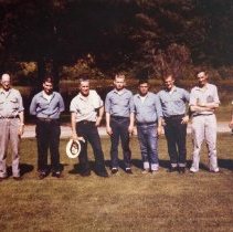 Firefighters at Rescue School