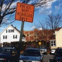 Parking Lot behind the Public Safety Building