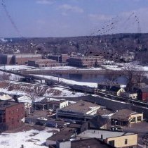 Aerial View of Judkins Pond and High School