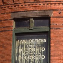 Brown & Stantion Building Window