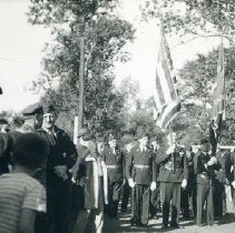 American Legion Colors at Junk Rally