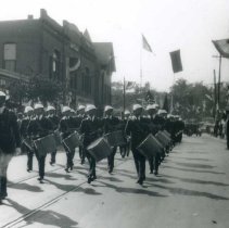 Band in 1930 Parade