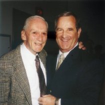Frank Finigan with Joe Bellino