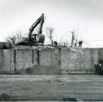 Demolition of Woburn Loop Bridge Abutments