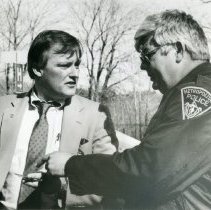 Lt. James Pirce with M.D.C. Officer