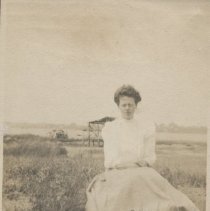 Woman near the river #2