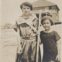 Viola Dennis and Pamelia Gifford at Horseneck Beach