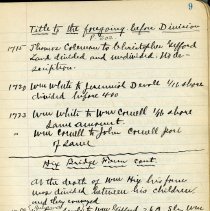 Westport Hix Bridge Hicks Family Pauquachuck Point East Side West Side