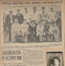 Westport wins game in Suburban Baseball League