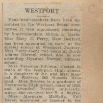 New teachers in Westport 1928