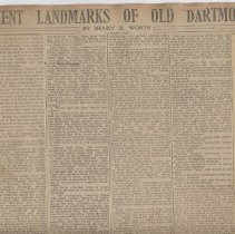 Ancient Landmarks of Old Dartmouth