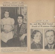 Webb family officers in Watuppa Grange